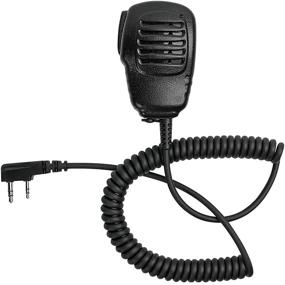 img 3 attached to 📻 Waterproof Radio Speaker Mic for Kenwood & Bao Feng UV-5R, UV-5R5, UV-5RA, UV-5RE, UV-5X3, NX-220, NX-320, TK-2160, TK-2170 and TYT Handheld Radios with Remote PTT Function