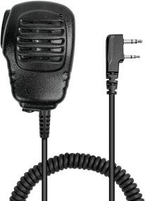 img 4 attached to 📻 Waterproof Radio Speaker Mic for Kenwood & Bao Feng UV-5R, UV-5R5, UV-5RA, UV-5RE, UV-5X3, NX-220, NX-320, TK-2160, TK-2170 and TYT Handheld Radios with Remote PTT Function