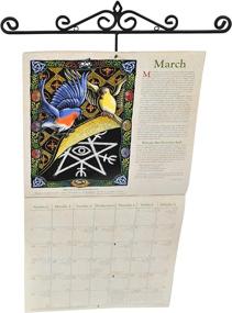 img 3 attached to 📆 Enhance Your Home with the Elegant Black Scroll Calendar by Home X