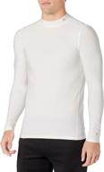 👕 starter men's long sleeve mock neck athletic light-compression t-shirt: exclusively on amazon! logo