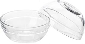 img 3 attached to 🍲 Lawei Set Glass Bowls Transparent: Stylish and Functional Kitchen Essentials