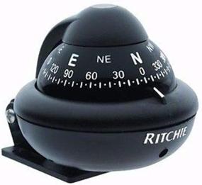 img 2 attached to 🧭 Ritchie X-10B-M Sport Compass Marine - Black: Top-Notch Navigational Tool for Water Adventures