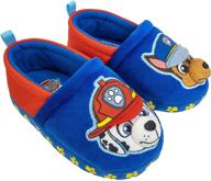 adorable paw patrol marshall slipper toddler boys' shoes - cozy & comfortable! logo