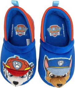 img 2 attached to Adorable Paw Patrol Marshall Slipper Toddler Boys' Shoes - Cozy & Comfortable!