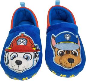 img 3 attached to Adorable Paw Patrol Marshall Slipper Toddler Boys' Shoes - Cozy & Comfortable!