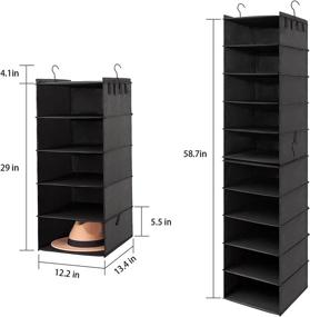 img 3 attached to Шкаф Висячий Органайзер Полки Хранение