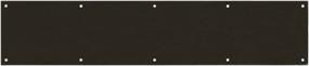 img 2 attached to Designers Impressions Oil Rubbed Bronze 6x30 Kick Plate: Enhance Door Protection & Aesthetic Appeal with 609377