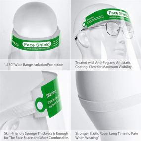 img 2 attached to Safety Face Shield Lightweight Transparent Occupational Health & Safety Products