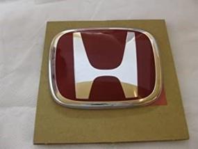 img 4 attached to FRONT LOGO Honda Emblem 123MmX100Mm