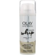 🧼 olay total effects whip cleanser pump: powerful 5.0 oz cleansing solution logo