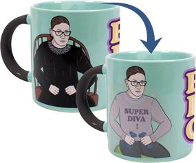 img 4 attached to 🔥 Heat Changing Ruth Bader Ginsburg Mug