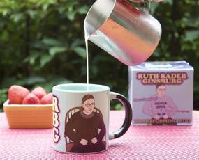 img 1 attached to 🔥 Heat Changing Ruth Bader Ginsburg Mug