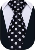 👔 black polka woven fashion by barry wang logo
