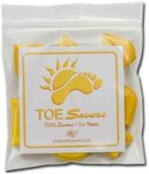 🧦 pack of 10 toe protector sleeves for enhanced safety and comfort logo