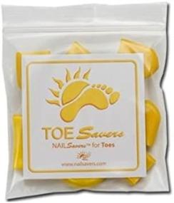 img 1 attached to 🧦 Pack of 10 Toe Protector Sleeves for Enhanced Safety and Comfort