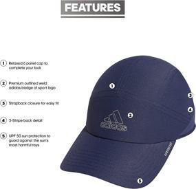 img 3 attached to 🧢 adidas Superlite Trainer Relaxed Adjustable Performance Cap for Women: Ideal Fitness Companion