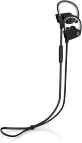 img 3 attached to 🎧 Black ECOXGEAR Sweatproof Sport Buds: Microphones, Controls, Passive Noise Cancellation