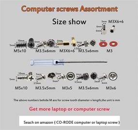img 3 attached to 💻 737pcs PC Computer Screw Standoffs Assortment Kit: Ideal for Hard Drive, Computer Case, Motherboard, Fan, Power, Graphics