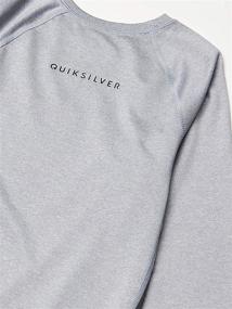 img 3 attached to 🏄 Quiksilver Boys' Backwash Long Sleeve Youth Rashguard Surf Shirt: Ultimate Protection and Style for Young Surfers