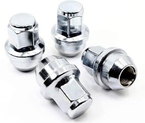 img 2 attached to 🔩 Premium Set of 24 Veritek Chrome Lug Nuts for Ford F-150 Expedition Lincoln Navigator Factory Wheels - 14x1.5mm, 1.7 Inch Length, OEM Style