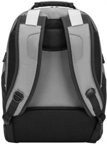 img 3 attached to 🎒 Targus Drifter II Backpack: Durable & Water Resistant Design Ideal for Business Professionals & Commuters, with Large Compartments, Hidden Zip Pocket, Protective 17-Inch Laptop Sleeve, in Gray (TBB23904GL)