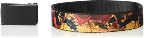 img 1 attached to Buckle Down Mens Belt Nightwing Wide Fits