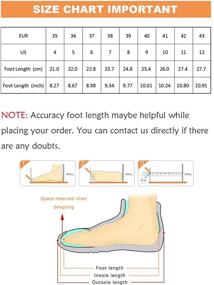 img 3 attached to 👟 DASENGYE White Platform Non Slip Walking Shoes for Women: Lace Up PU Leather Fashion Sneakers with Casual Tennis Shoe Comfort