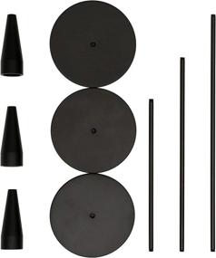 img 3 attached to 🕯️ Elegant Legiolia Candlestick Holders: Stylish Metal Black Tall Taper Candle Holder Set - Perfect for Weddings, Anniversaries, and Parties!