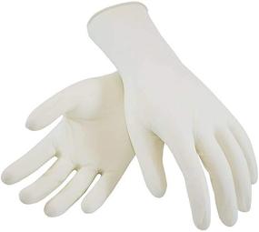 img 1 attached to 🧤 Nitrile Disposable Gloves, Powder-Free & Latex-Free, Comfortable Fit, 100 Pcs (Medium) – Color Varies