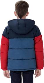 img 3 attached to 🧥 Stay Warm in Style: Maoo Garden Cotton Padded Winter Windproof Boys' Clothing