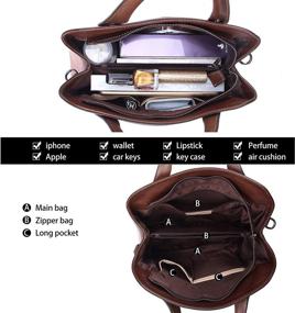 img 1 attached to Valrena Handbags Сумки через плечо через плечо
