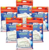 360 count of dr. fresh kool floss picks, 6 packs for optimal oral care logo