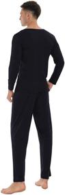 img 1 attached to TIKTIK Pajama Sleeve Sleepwear Medium Men's Clothing