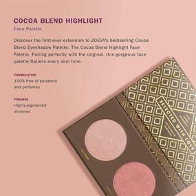 img 3 attached to ZOEVA Cocoa Blend Highlight Palette