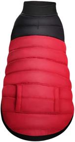 img 3 attached to 🐾 ASENKU Color Matching Dog Coat - Stay Warm & Stylish with this Waterproof and Windproof Dog Jacket!