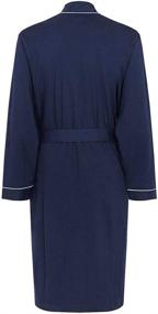 img 2 attached to 🛀 Luxurious HOLOVE Cotton Robes: Exquisite Lightweight Bathrobes for Unmatched Comfort