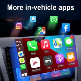 img 1 attached to 🚗 Carlinkit Wi-Fi Carplay Dongle для автомобилей Aftermarket с Android-системами - Мультимедийный приемник Plug and Play с поддержкой проводного Android Auto, обновление радио