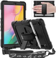 📱 timecity galaxy tab a 10.1 case 2019 - ultimate protection with rotating stand, hand strap & screen protector - shop now! logo