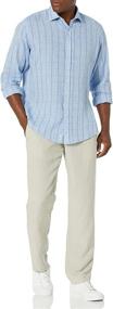 img 1 attached to MEN'S Casual Dress Shirt with BUTTONED Spread Collar - Clothing