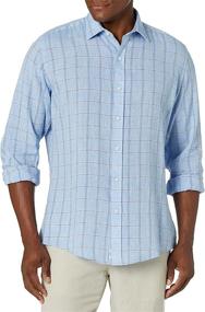 img 4 attached to MEN'S Casual Dress Shirt with BUTTONED Spread Collar - Clothing