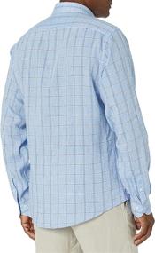 img 3 attached to MEN'S Casual Dress Shirt with BUTTONED Spread Collar - Clothing