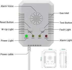 img 3 attached to Monoxide Combination Detector Kitchen Flashing