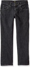 img 2 attached to 👖 LEE Boys' Regular Straight Turner Boys' Clothing