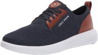 👟 effortlessly stylish: cole haan grandsport journey charcoal sneakers logo