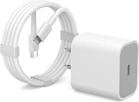 img 4 attached to ⚡️ Fast Charger for iPhone 12, 20W USB C PD Wall Charger with 3FT Type C to Lightning Cable - Compatible with iPhone 12/12 Mini/12 Pro/12 Pro Max/11/11 Pro/11 Pro Max/Xs Max/XR/X and More