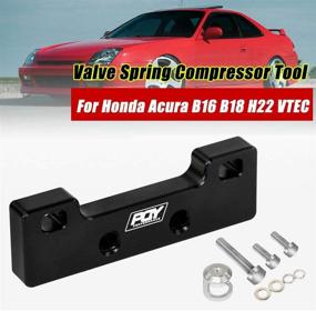 img 4 attached to High-performance Black Valve Spring Compressor Tool for Honda Acura B16 B18 H22 VTEC - PQYRACING