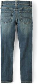 img 2 attached to Childrens Place Skinny Jeans Denim Boys' Clothing ~ Jeans