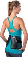 donjoy lightweight wrap-around back support brace логотип