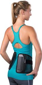 img 4 attached to DonJoy Lightweight Wrap-Around Back Support Brace