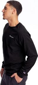 img 2 attached to Champion Classic Graphic Granite Heather Sports & Fitness